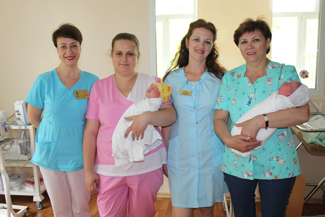 Новорожденные в третьем роддоме Владивостока