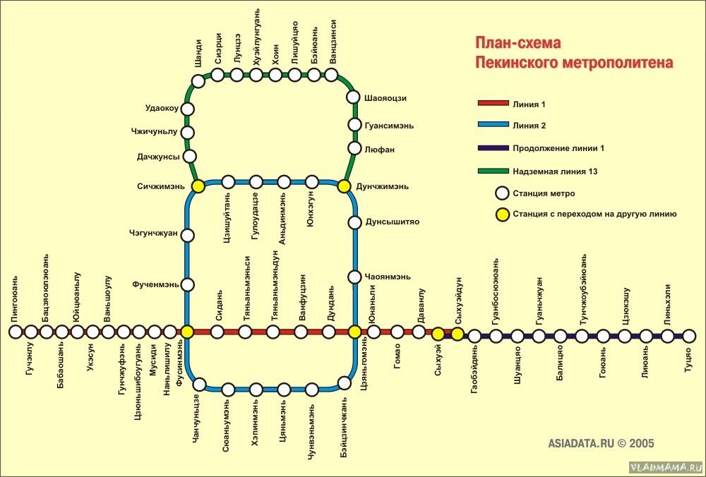 Карта метро