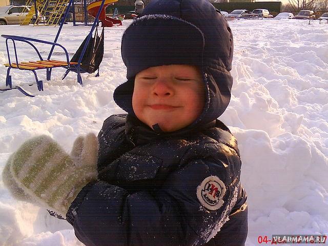 На зимней прогулке