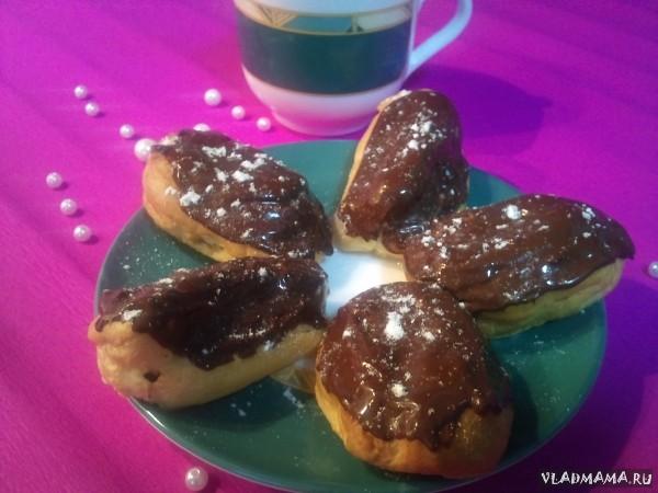 Эклеры в шоколаде