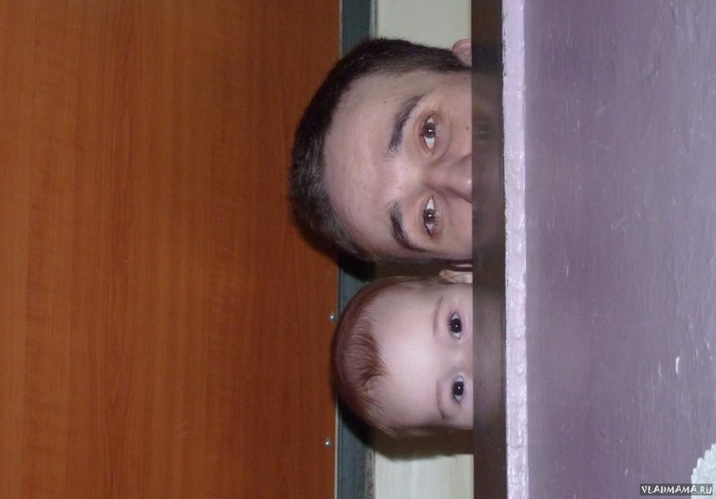 Маму встречают...