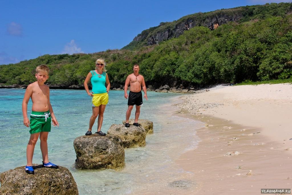 Wing Beach после прогулки на багги
