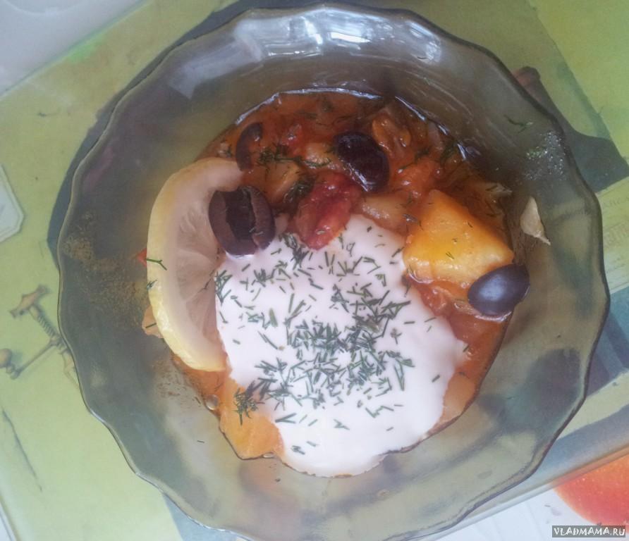 Сборная солянка мясная с картошкой