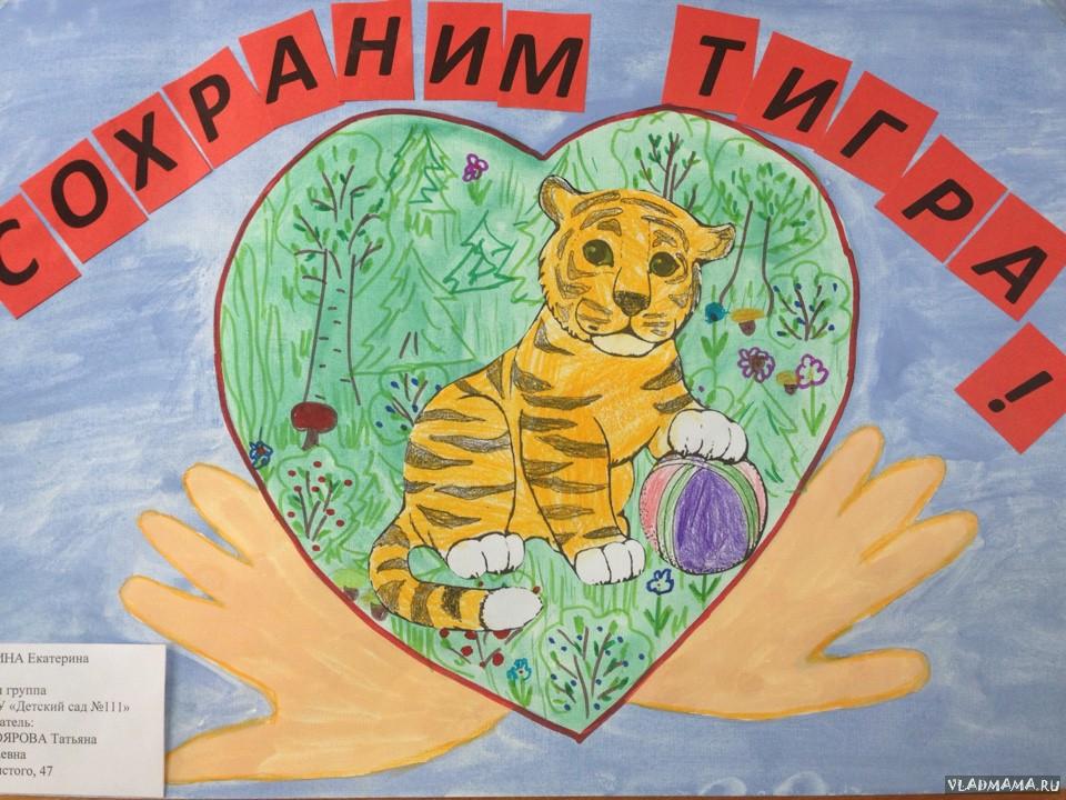 Тигры глазами детей