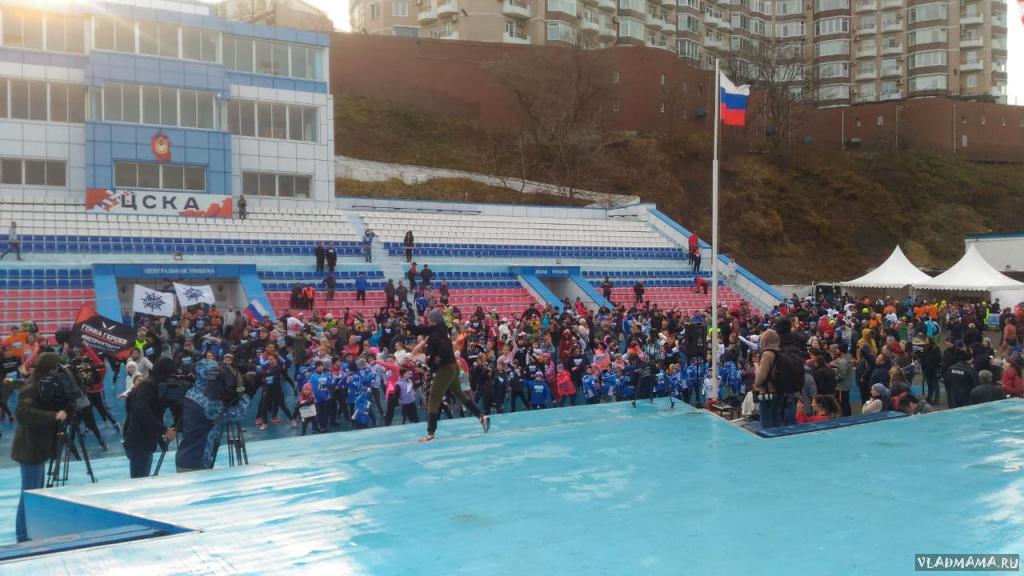 Разминка перед стартом