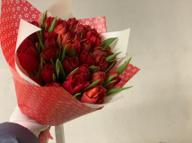 Тётя Роза букет тюльпаны