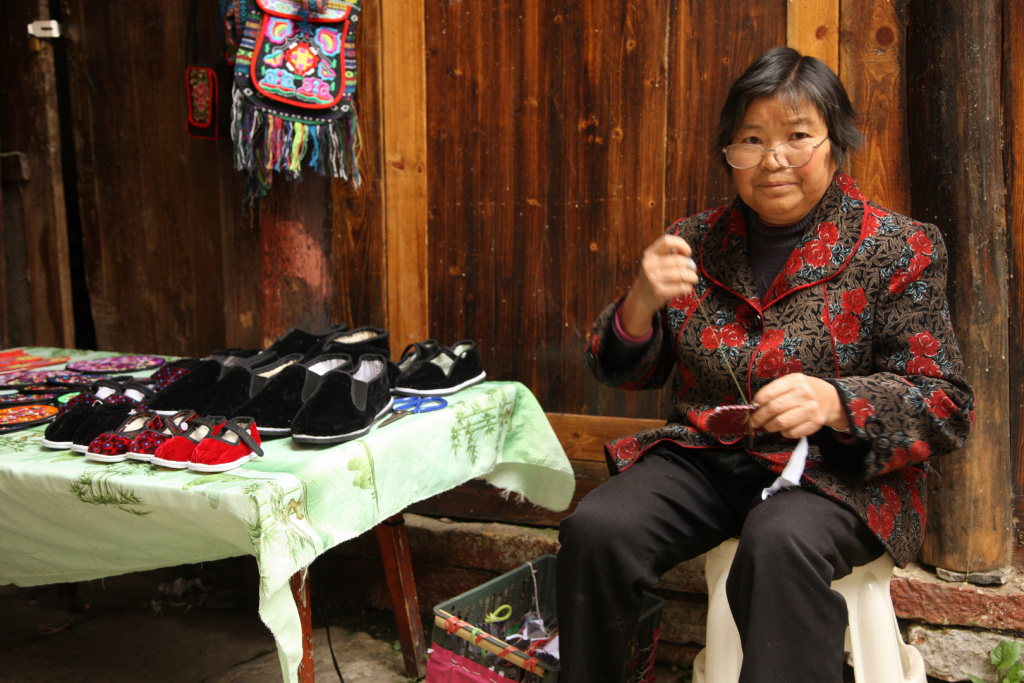 Деревня Tianlong Ancient Town