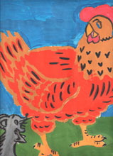 «Курочка ряба». Шагинян Лусик Грегоровна, 5 лет, Приморский край, Шкотовский р-н, п. Шкотово